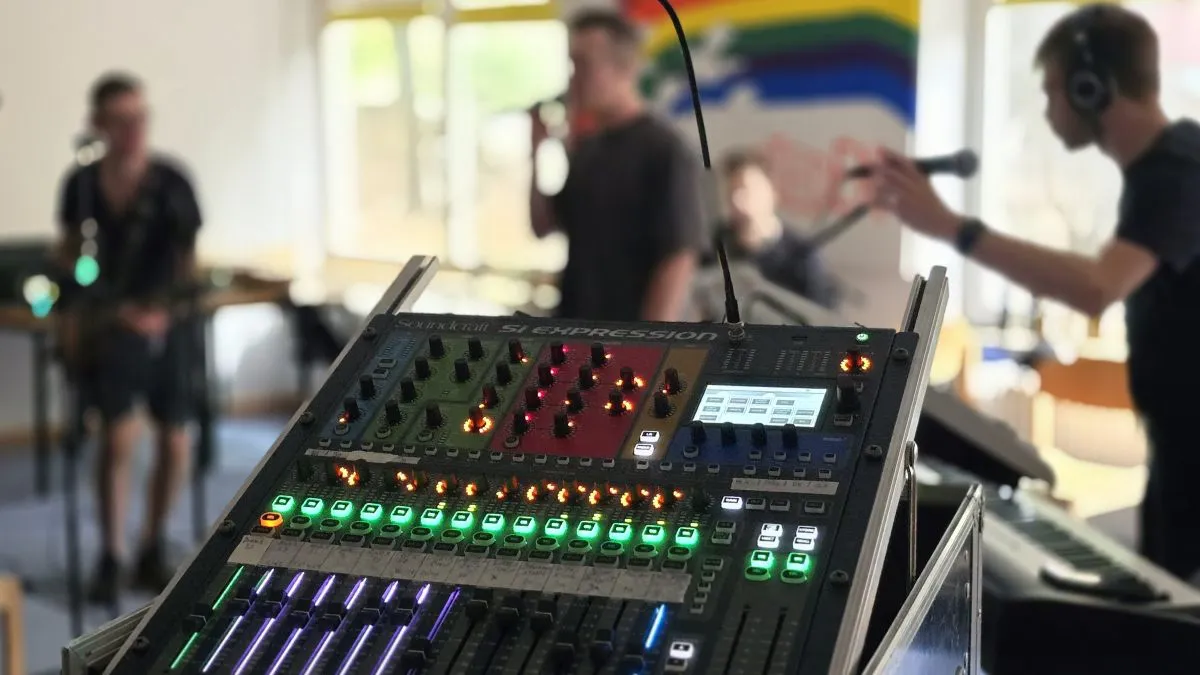 PA-System Tontechnik Aufbau – BWS Veranstaltungstechnik Wittlich