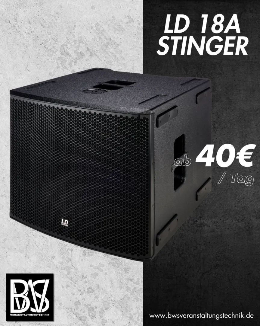 LD STINGER 18A G3 mieten Wittlich – BWS Veranstaltungstechnik