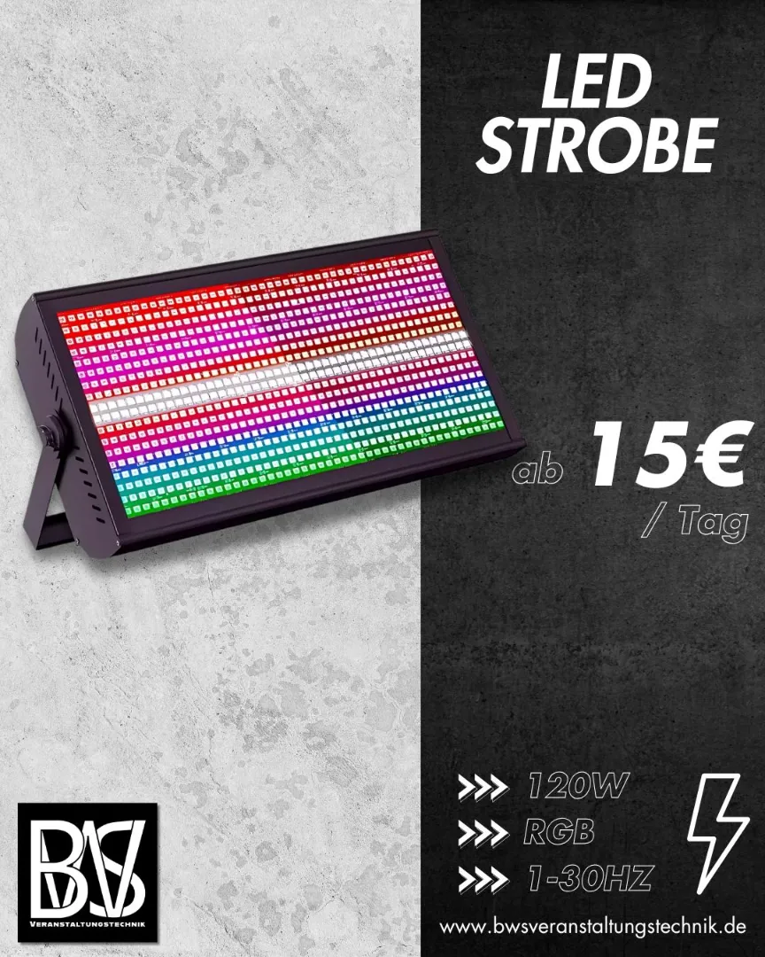 LED Strobe 4in1